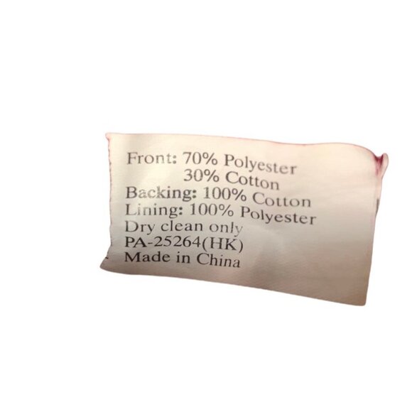 Holiday Velvet & Brocade Christmas Stocking With Gold Tassel & Jewel Accent - Picture 6 of 9